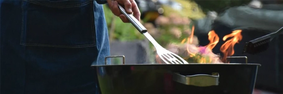 man cooking