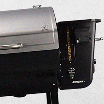 A Camp Chef brand grill