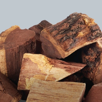Close up image of Mesquite Wood chunks