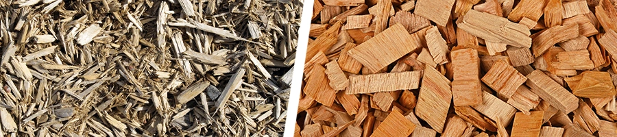 Comparison between two wood for smoking a turkey