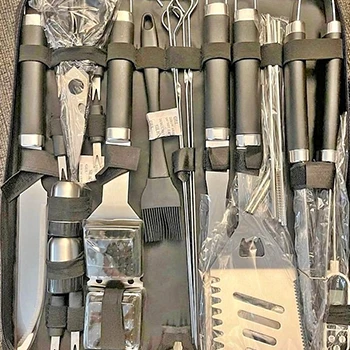 Grilljoy 24PCS BBQ Grill Tools Set