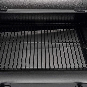 A clean Traeger grill