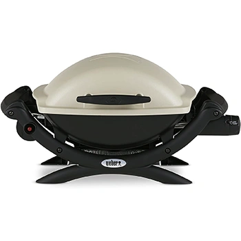 Weber Q1000 brand liquid propane grill