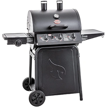 Char-Griller E3001 Grillin’ Pro 40,800-BTU Gas Grill in white background