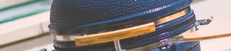 Close up shot of a luxury grill