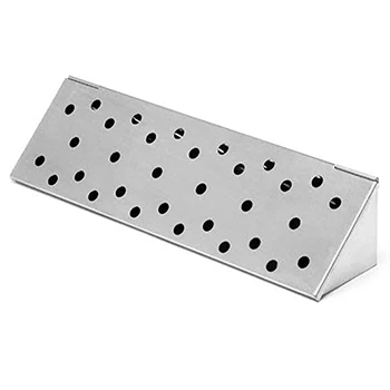 Charcoal Companion Stainless Steel V-Shape Smoker Box