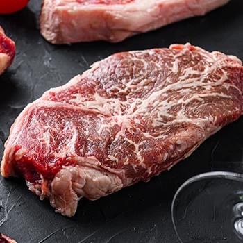 An image of flat iron cut beef meat