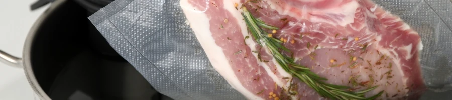 Cooking steak sous vide