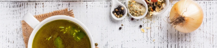 Beef bone broth and other ingredients