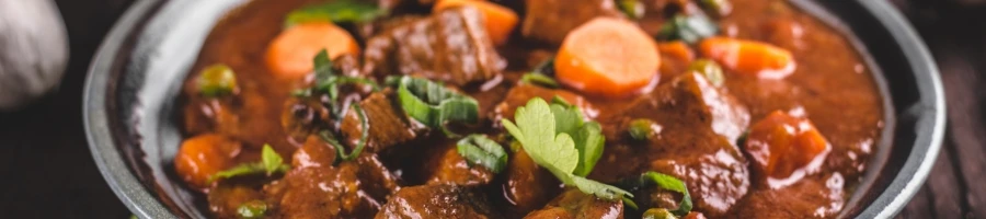 A delicious classic beef stew