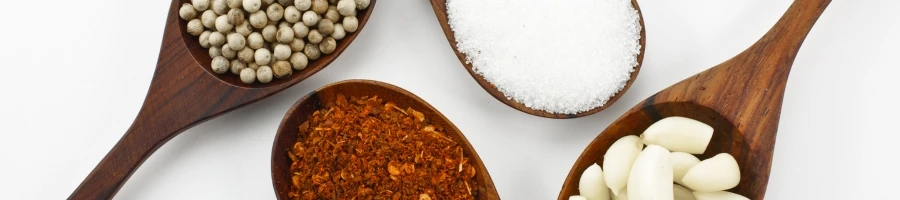 A different spices for baked ham