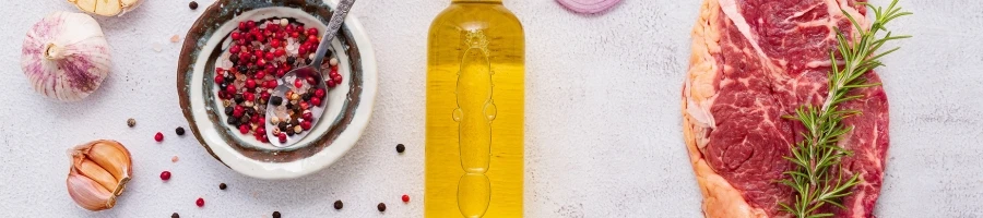 A top view of the ingredients needed in the recipe