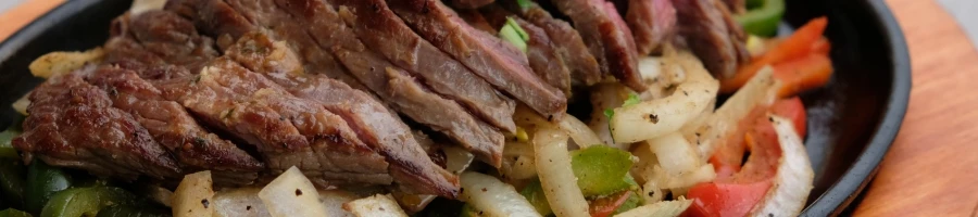 A Hawaiian chop steak on a plate