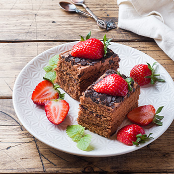 sweets on a plate