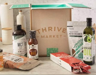Thrive products a table