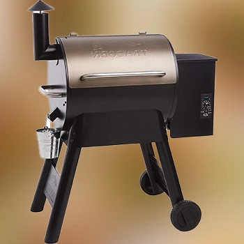 Traeger Grills TFB57PZBO Pro Series 22 in white background