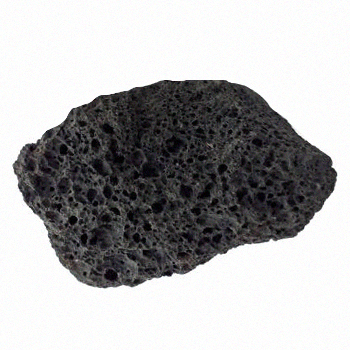 A single piece of lava rock