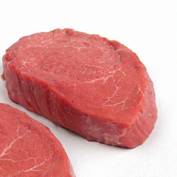 Top Sirloin Fillet on plain background