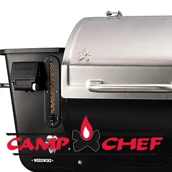 Camp chef product with logo