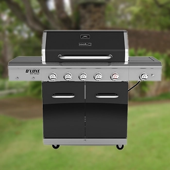 Nexgrill deluxe burner with cover closed