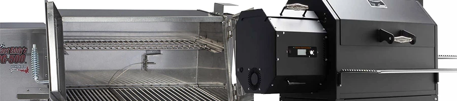 Different pellet grills