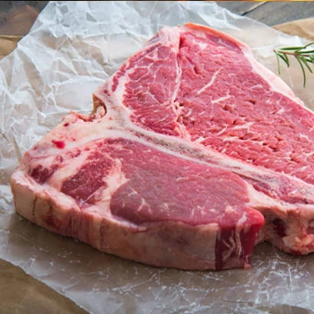 A porterhouse on cutting board