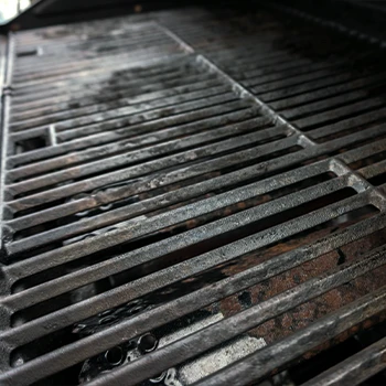 Cleaning grill clearance burners