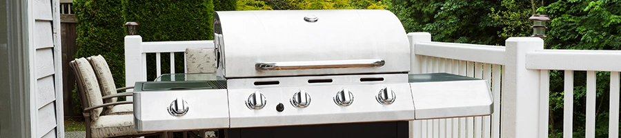 An outdoor grill