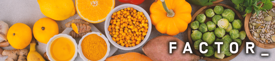 Top view of vegetables