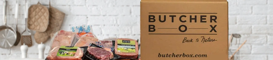 A food delivery box with different meats