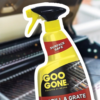 Goo Gone brand BBQ grill cleaner spray solution