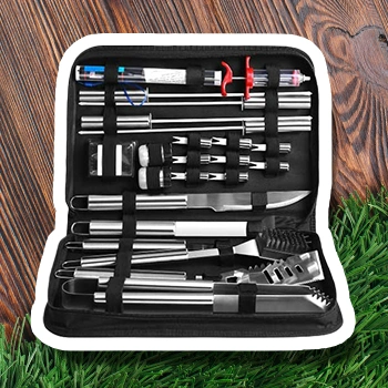Olarhike brand BBQ Grill tool kit accessories
