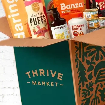 Thrive Market box close up image