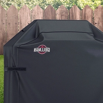 Grillman brand BBQ Grill Cover backyard outdoors