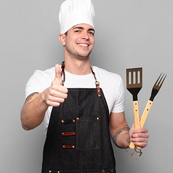 chef with thumbs up