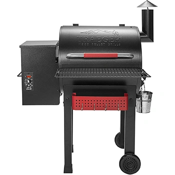 Traeger Grill TFB38TCA Renegade Elite Wood Pellet Grill in white background