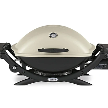 Weber Q2200 Gas Grill in white background