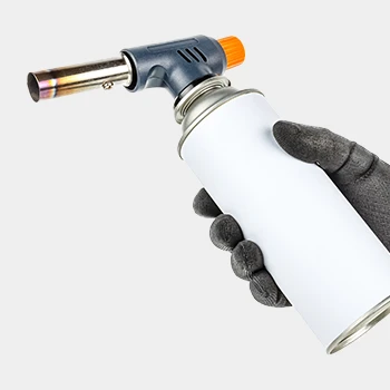 Holding propane torch