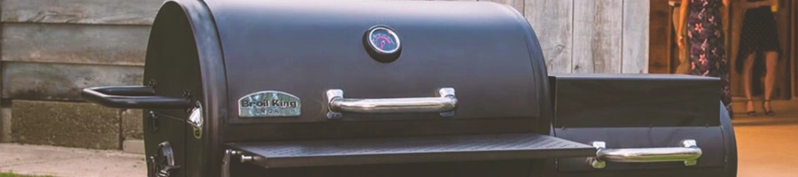 A shot of a smoker grill