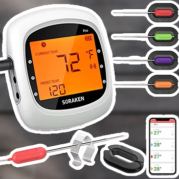 Soraken Wireless Meat Thermometer