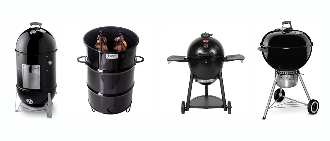 A line of best charcoal smokers