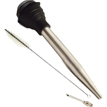 Norpro Deluxe Stainless Steel Baster with Injector