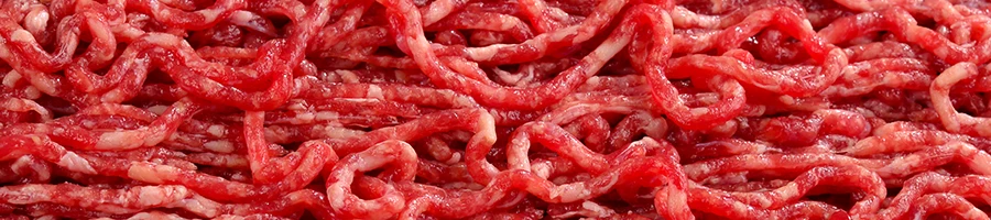 A detailed image of ground beef