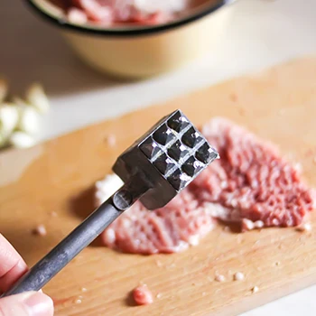 A close up image of meat mallet