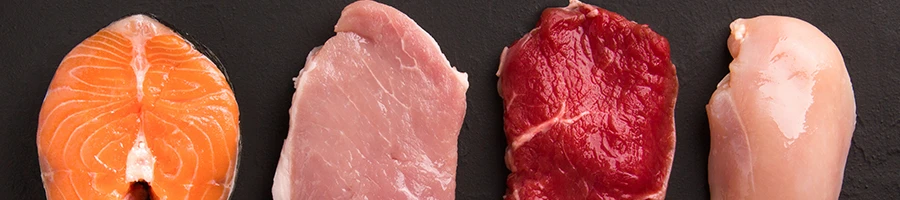 Different types of lean meat
