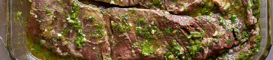 An image of marinated carne asada