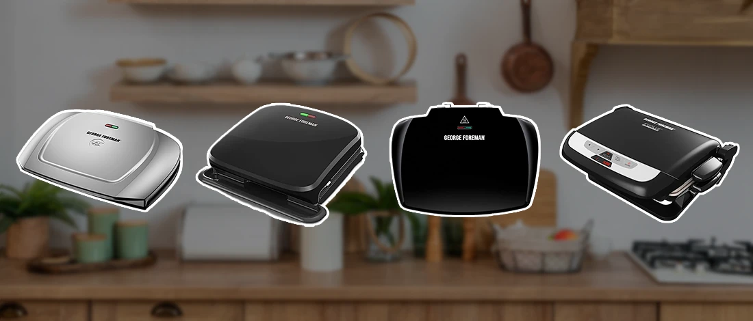 A line up image of best George Foreman grills