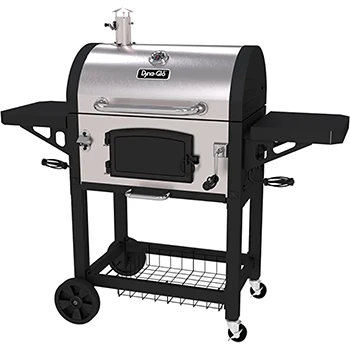 Dyna-Glo DGN486SNC-D Heavy-Duty Stainless Charcoal Grill