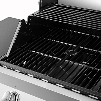 An image of a 2-burner gas grill that is made from good materials