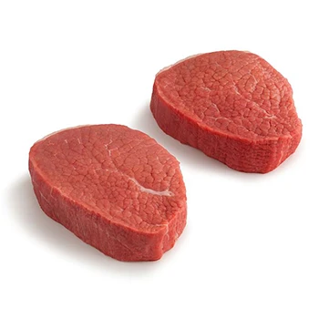 An image of a lean eye of round steak cuts